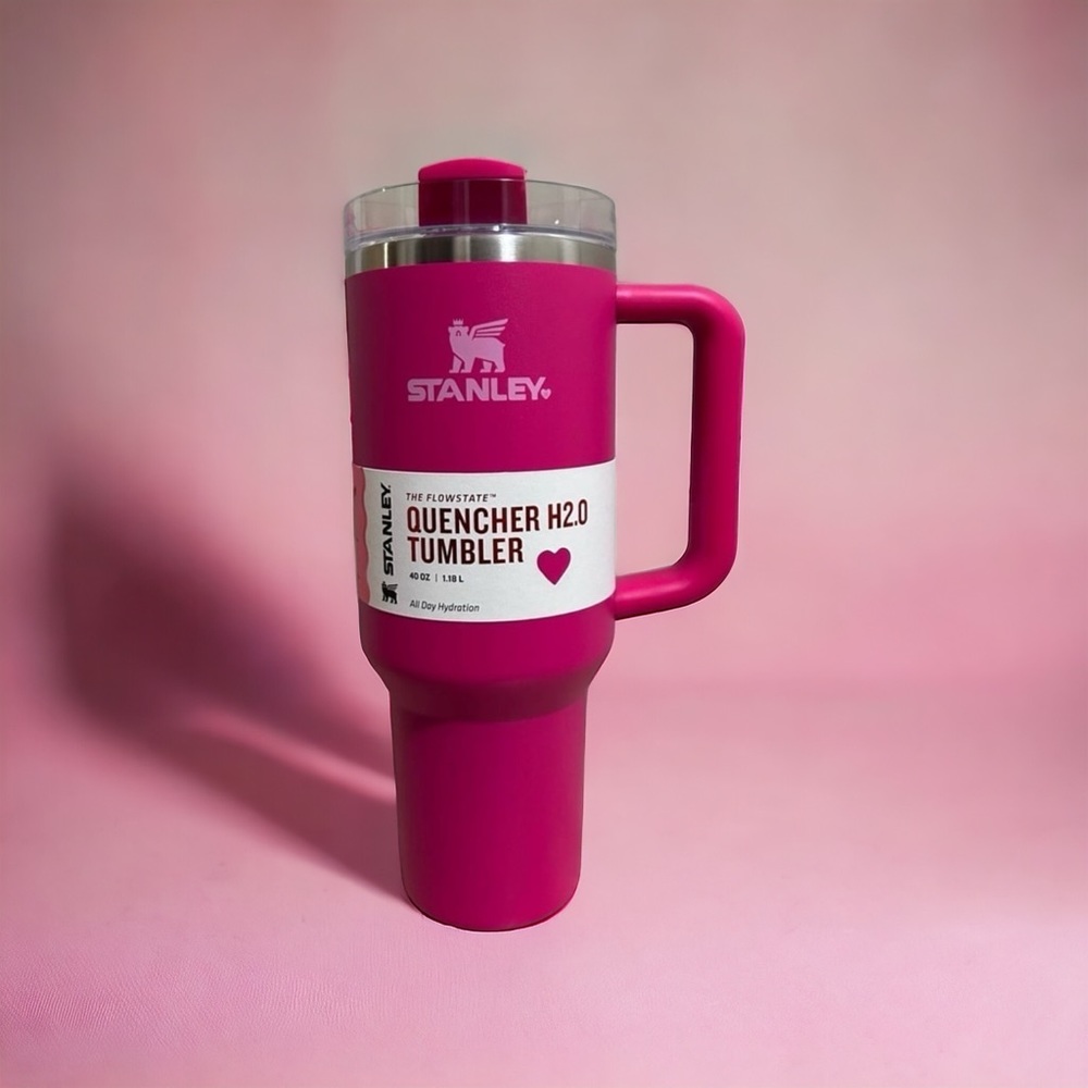Stanley 40 oz Tumbler Valentine’s Day Cosmo Pink Target Exclusive